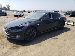 Salvage cars for sale from Copart San Diego, CA: 2014 Tesla Model S