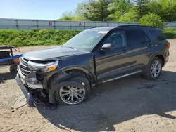 Salvage cars for sale from Copart Davison, MI: 2020 Ford Explorer XLT