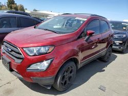 Salvage cars for sale from Copart Martinez, CA: 2018 Ford Ecosport SES