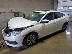 Salvage cars for sale from Copart Blaine, MN: 2016 Honda Civic EX