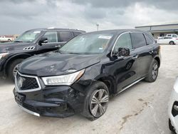 Salvage cars for sale at Houston, TX auction: 2019 Acura MDX