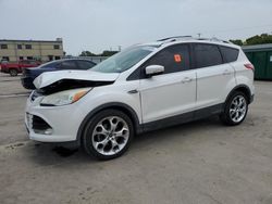 Salvage cars for sale from Copart Wilmer, TX: 2014 Ford Escape Titanium