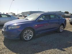 Salvage cars for sale at San Diego, CA auction: 2013 Ford Taurus Limited