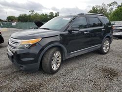 Vehiculos salvage en venta de Copart Riverview, FL: 2013 Ford Explorer XLT
