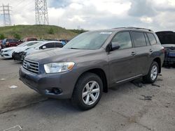 Salvage cars for sale at Littleton, CO auction: 2008 Toyota Highlander
