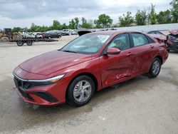Salvage cars for sale at Bridgeton, MO auction: 2024 Hyundai Elantra SE