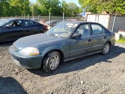 Salvage cars for sale at Finksburg, MD auction: 1997 Honda Civic DX