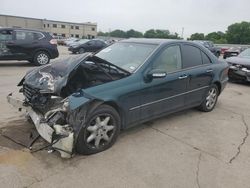 Salvage cars for sale from Copart Wilmer, TX: 2003 Mercedes-Benz C 240 4matic