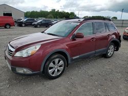 Salvage SUVs for sale at auction: 2011 Subaru Outback 2.5I Limited