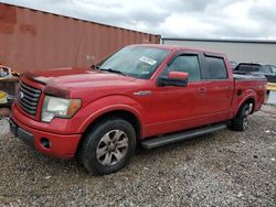 Salvage cars for sale from Copart Hueytown, AL: 2010 Ford F150 Supercrew
