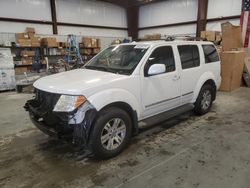 Salvage cars for sale from Copart Spartanburg, SC: 2012 Nissan Pathfinder S