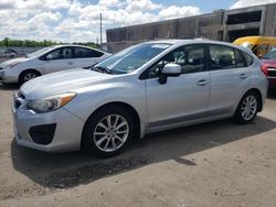 Salvage cars for sale from Copart Fredericksburg, VA: 2013 Subaru Impreza Premium