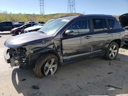 Salvage SUVs for sale at auction: 2016 Jeep Compass Latitude