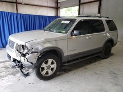 Ford Explorer salvage cars for sale: 2004 Ford Explorer XLT