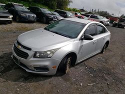 Chevrolet Cruze ls Vehiculos salvage en venta: 2015 Chevrolet Cruze LS