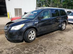 Salvage cars for sale from Copart Austell, GA: 2010 Volkswagen Routan SE
