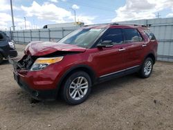 Salvage cars for sale at Greenwood, NE auction: 2015 Ford Explorer XLT