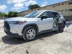 Toyota Corolla Cross l salvage cars for sale: 2022 Toyota Corolla Cross L