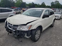 Salvage cars for sale from Copart Madisonville, TN: 2020 Dodge Journey SE