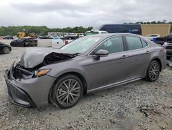 Salvage cars for sale at Ellenwood, GA auction: 2023 Toyota Camry SE Night Shade