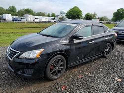 Salvage cars for sale from Copart Hillsborough, NJ: 2015 Nissan Sentra S