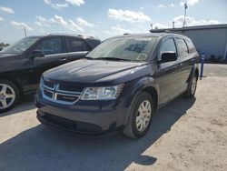 Salvage cars for sale from Copart West Palm Beach, FL: 2018 Dodge Journey SE