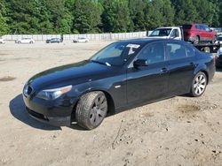 Salvage cars for sale at Gainesville, GA auction: 2004 BMW 530 I