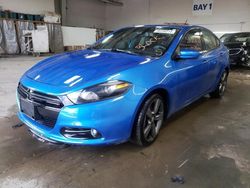 Salvage cars for sale from Copart Elgin, IL: 2015 Dodge Dart GT