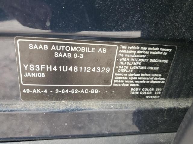 2008 Saab 9-3 Aero