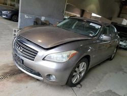 Salvage cars for sale at Sandston, VA auction: 2012 Infiniti M35H