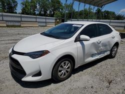 Salvage cars for sale at Spartanburg, SC auction: 2018 Toyota Corolla L