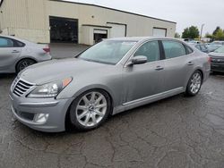 Salvage cars for sale from Copart Woodburn, OR: 2012 Hyundai Equus Signature