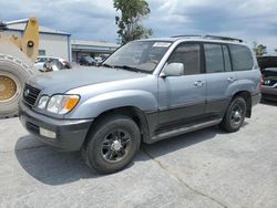 Salvage cars for sale at Tulsa, OK auction: 2002 Lexus LX 470