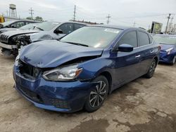 Vehiculos salvage en venta de Copart Chicago Heights, IL: 2018 Nissan Sentra S