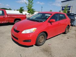 Salvage cars for sale from Copart Mcfarland, WI: 2009 Toyota Corolla Matrix