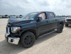 Salvage cars for sale at San Antonio, TX auction: 2021 Toyota Tundra Crewmax SR5