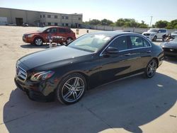 Salvage cars for sale at Wilmer, TX auction: 2019 Mercedes-Benz E 300