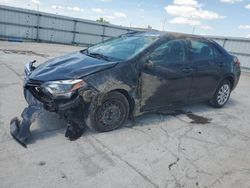 Salvage cars for sale from Copart Walton, KY: 2016 Toyota Corolla L