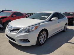 Salvage cars for sale at Grand Prairie, TX auction: 2012 Hyundai Azera GLS