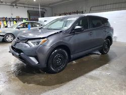 Salvage cars for sale at Candia, NH auction: 2018 Toyota Rav4 LE