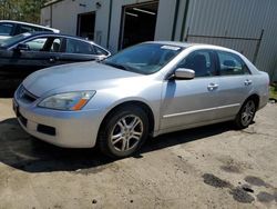 Honda Accord ex salvage cars for sale: 2006 Honda Accord EX