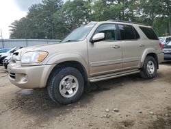 Salvage cars for sale at Austell, GA auction: 2005 Toyota Sequoia SR5