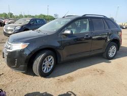 Salvage cars for sale from Copart Woodhaven, MI: 2014 Ford Edge SE