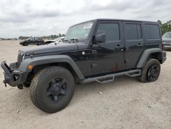 Salvage cars for sale from Copart Houston, TX: 2016 Jeep Wrangler Unlimited Sport