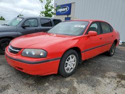 Salvage cars for sale at Mcfarland, WI auction: 2000 Chevrolet Impala