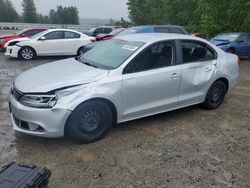 Salvage cars for sale at Arlington, WA auction: 2012 Volkswagen Jetta Base