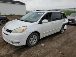 Salvage cars for sale from Copart Portland, MI: 2005 Toyota Sienna XLE
