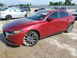 Salvage cars for sale at Houston, TX auction: 2021 Mazda 3 Select