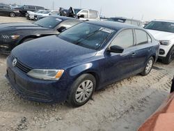 Salvage cars for sale at Haslet, TX auction: 2012 Volkswagen Jetta Base