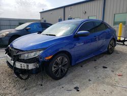 Salvage cars for sale at Arcadia, FL auction: 2017 Honda Civic EX